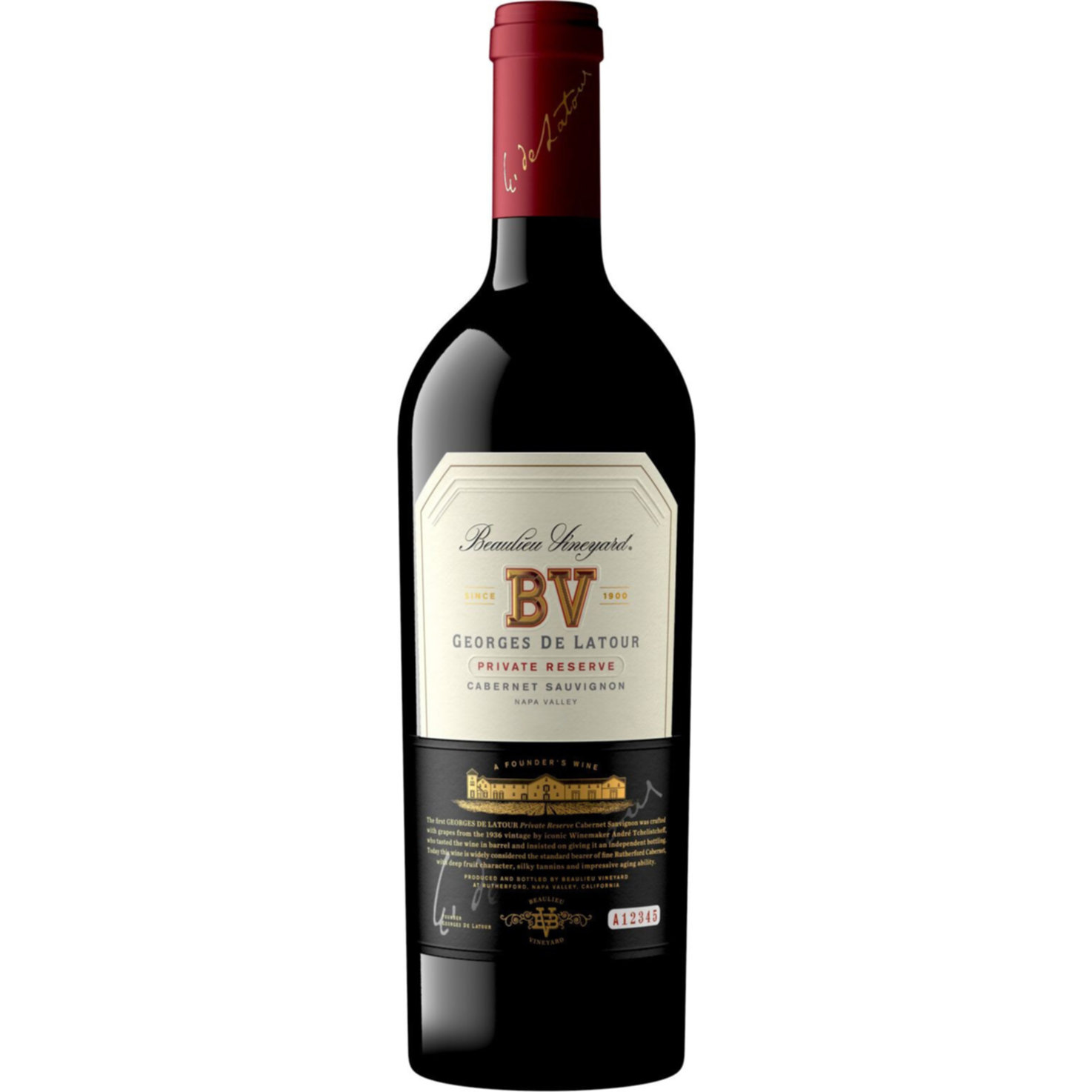 Georges de Latour Private Reserve Cabernet Sauvignon Napa Valley -75cl