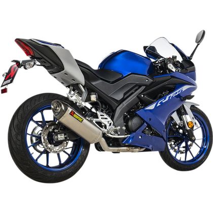 Ligne Complète Akrapovic Racing Titane embout carbone