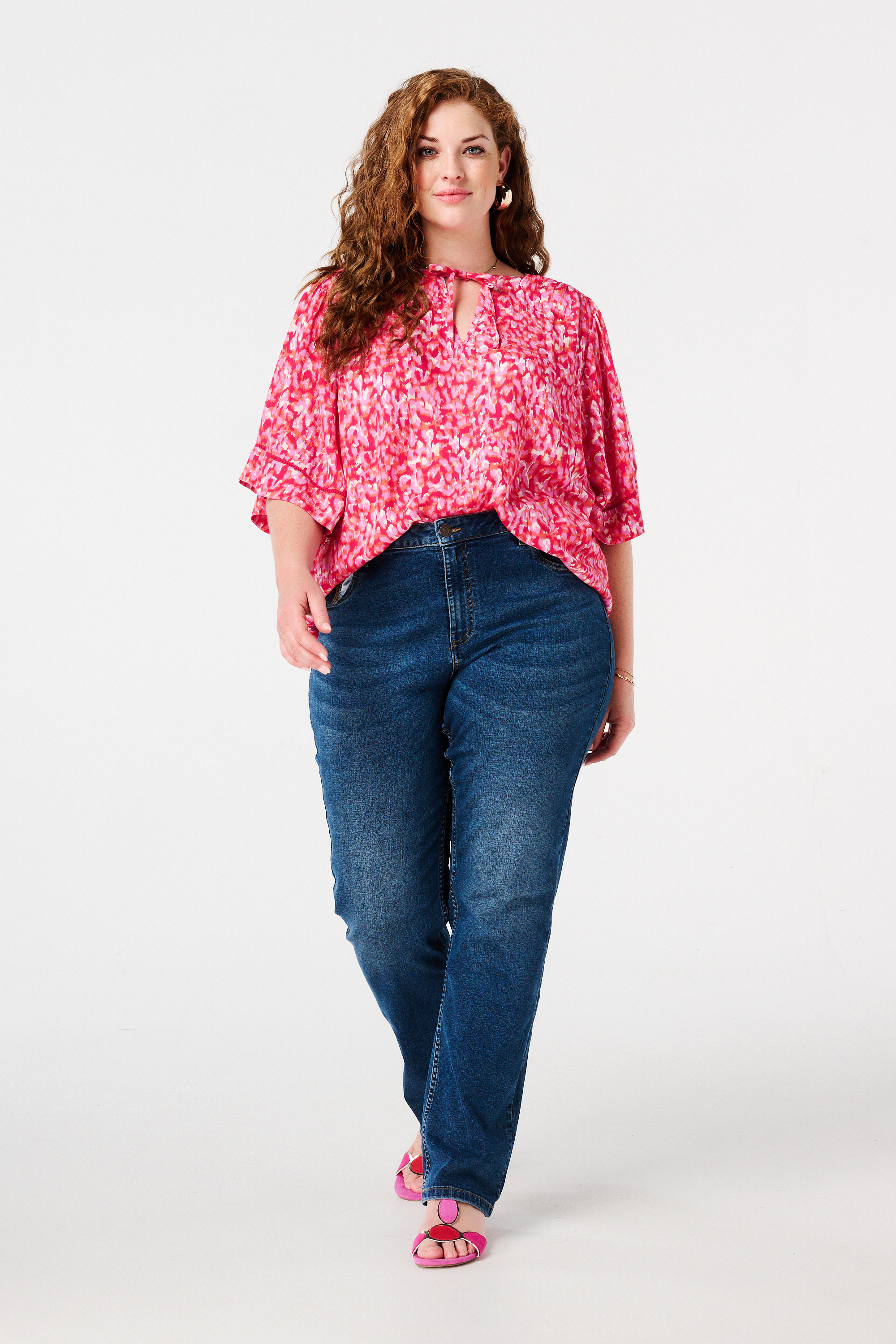 Straight leg jeans LILY Dark Denim