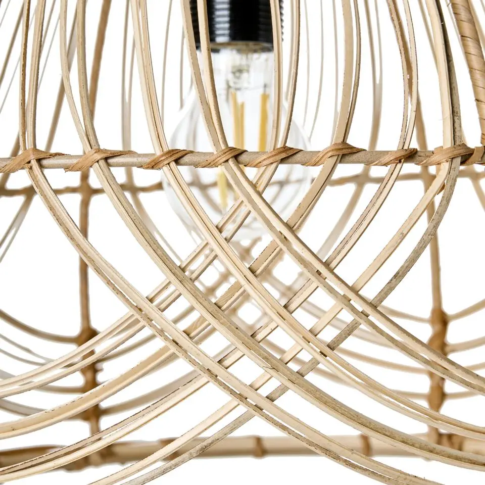 POSTRERO - Hanglamp - Naturel - Rotan
