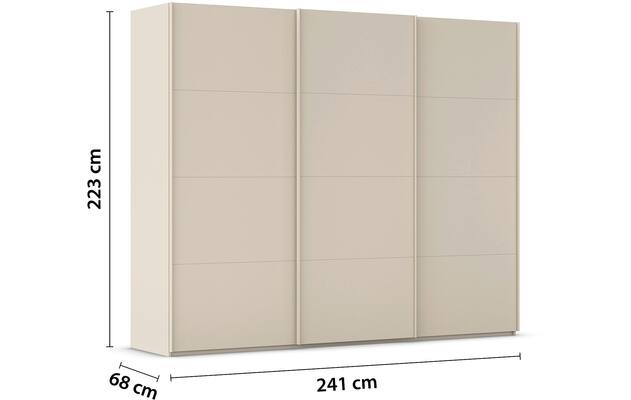 Kledingkast Finca Mat Glas