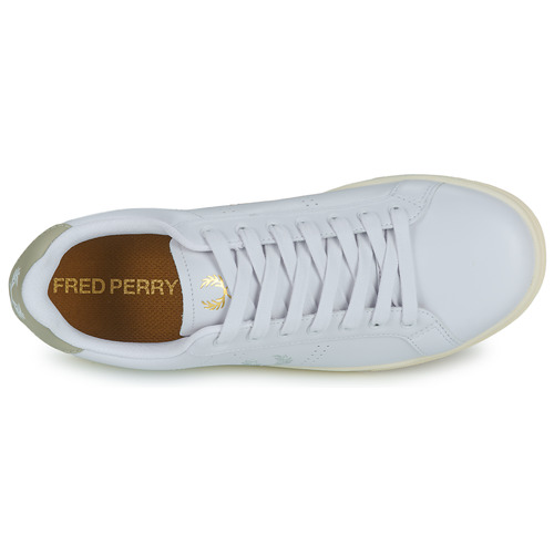 Fred Perry - B721 LEATHER - Blanc