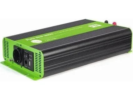 EnerGenie EG-PWC-PS2000-01 - DC til AC inverter - bil, ren sinuskurve - DC 12 V - 2000 Watt - output-stikforbindelser: 1