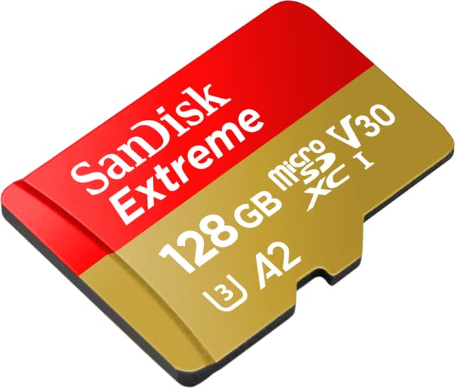 SanDisk Extreme® 128GB microSDXC™ UHS-I kort