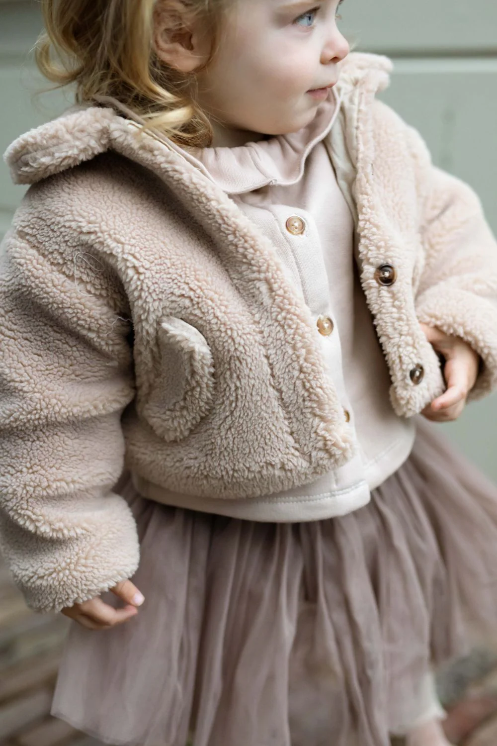Bettie Jacket | Bunnies | Soft Sand