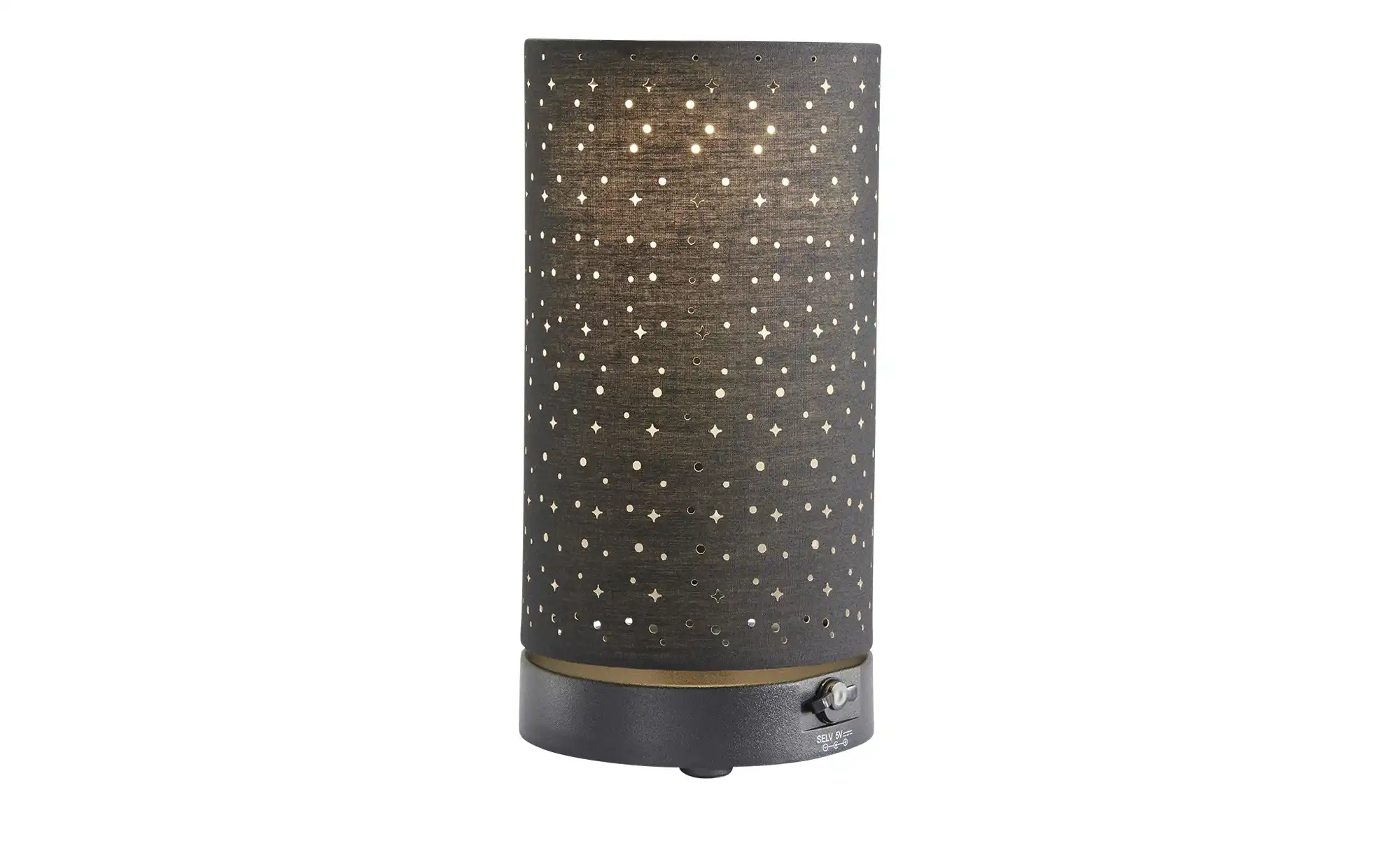 Akku LED-Tischleuchte schwarz