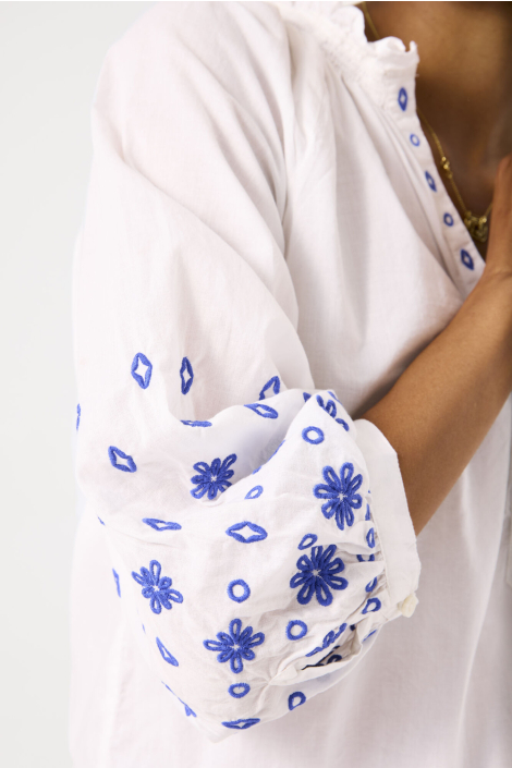 Garcia witte dames blouse