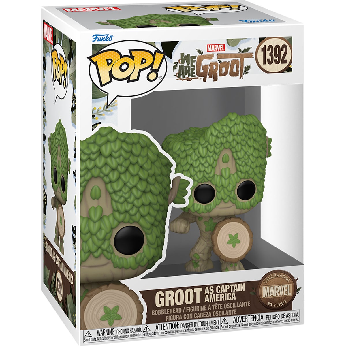 Funko Marvel We Are Groot (Groot As Captain America)