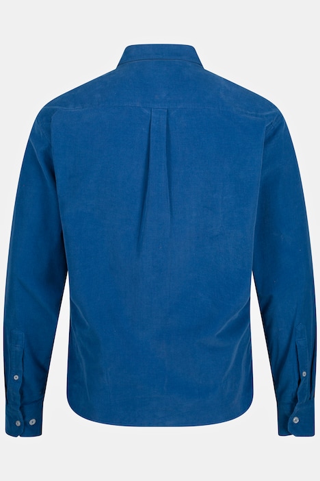 Cordhemd, Langarm, Buttondown Kragen, Modern Fit, bis 8 XL
