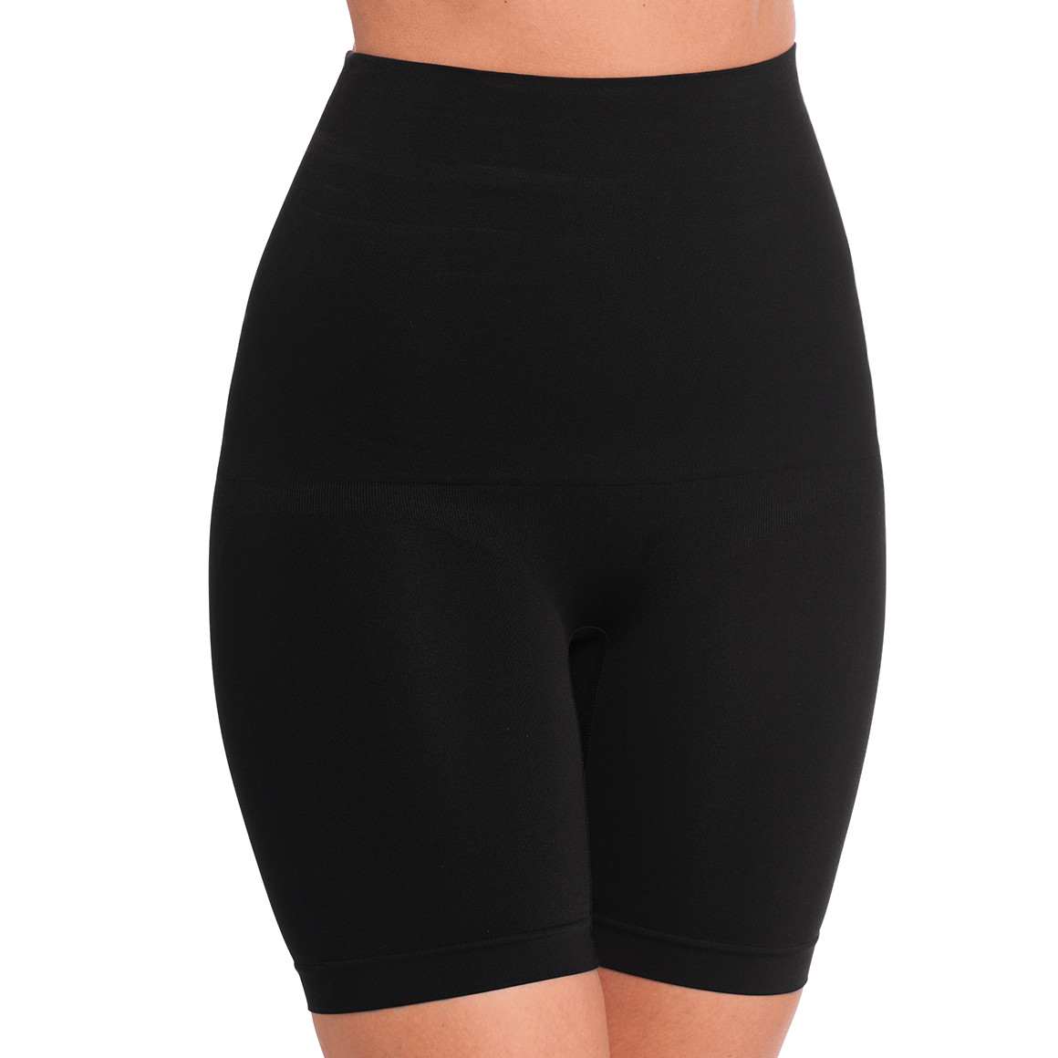Gina Benotti Damen Shapewear-Radler mit hoher Taille schwarz