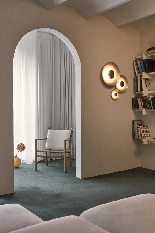 Marset Ginger 20 C wandlamp LED messing