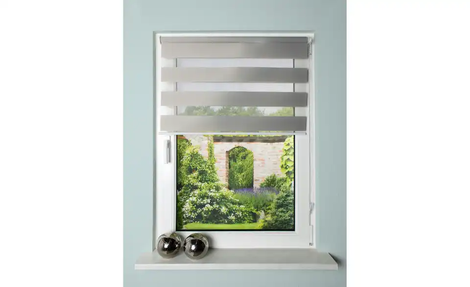 Kettenzugrollo Grau 70 cm