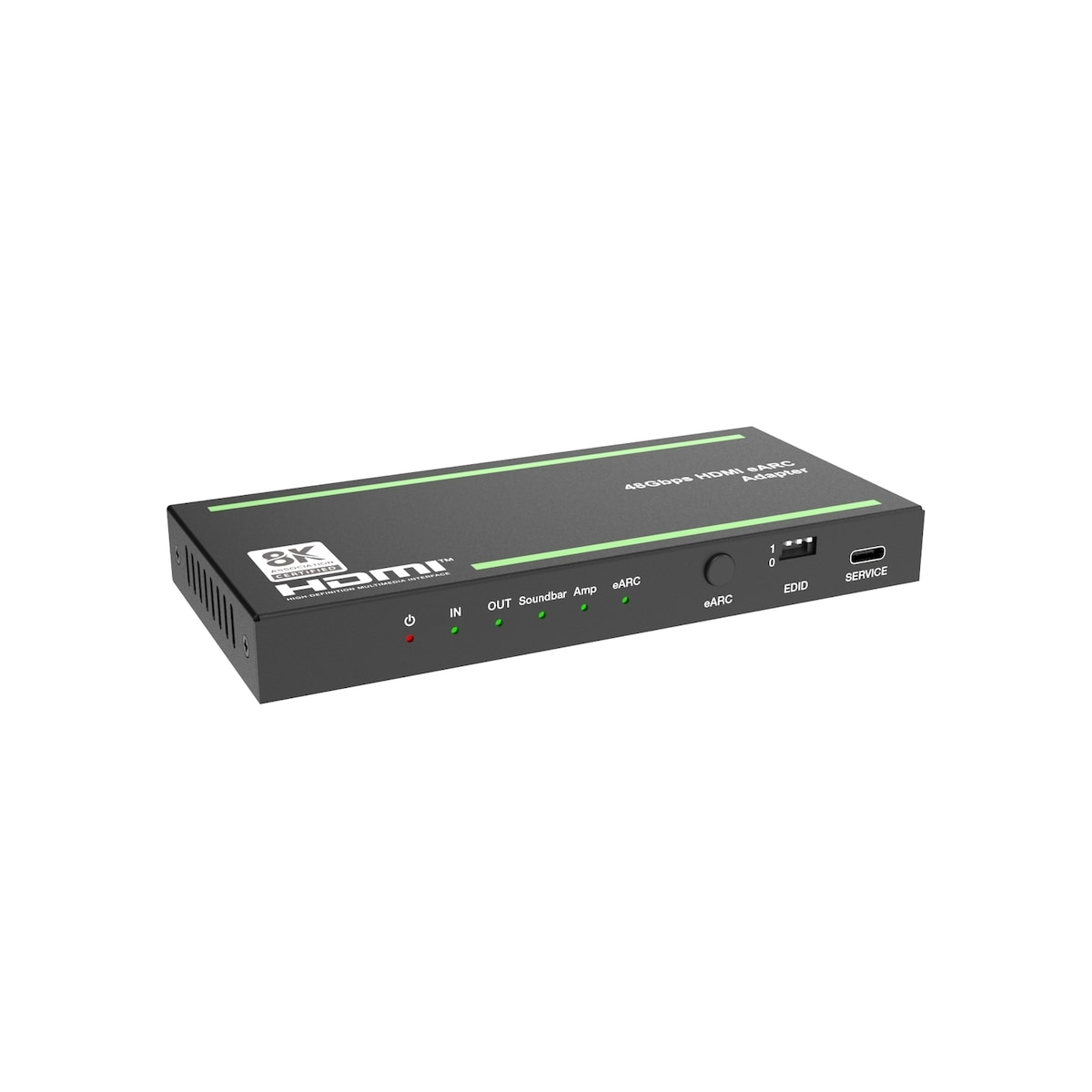 NÖRDIC 8K HDMI 2.1 eARC/ARC Extractor for Soundbar og forsterker