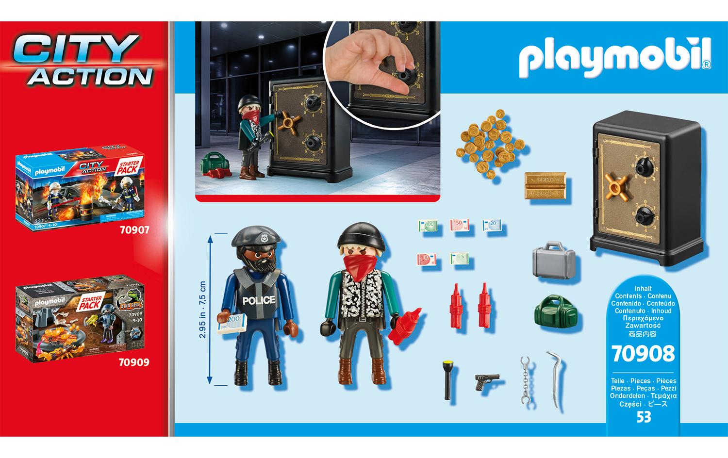 City Action Starter Pack Tresorknacker 70908Polizei-Spielset