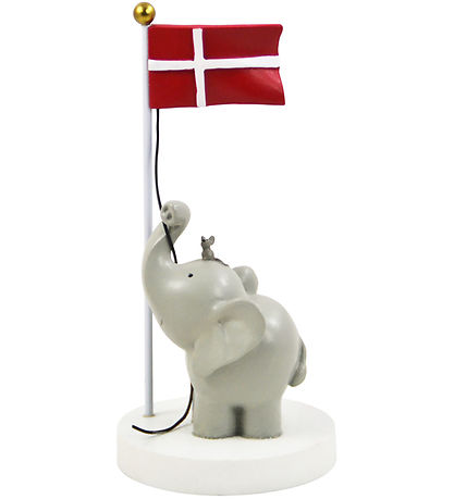 Kids by Friis Tischdekoration - 14,5 cm - Elefant und Maus