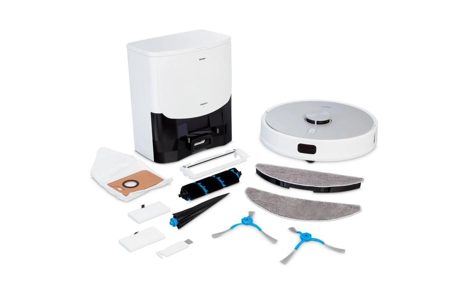 Saug- und Wischroboter X42 mit Absaugstation<br>Saugroboter mit Laser und Wischfunktion
