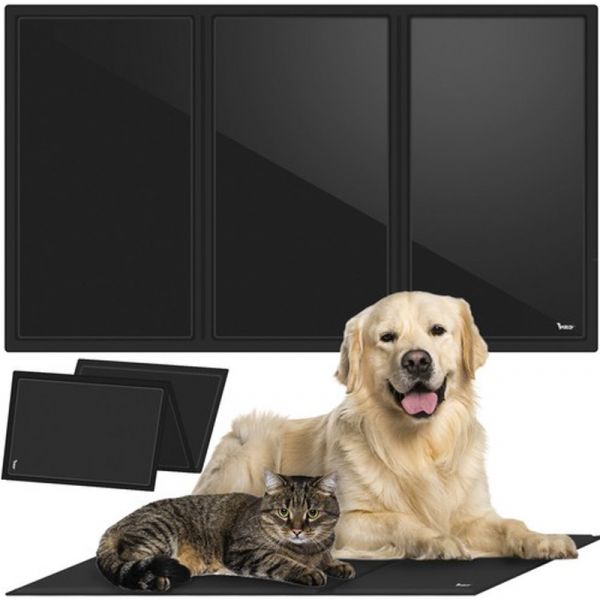 Purlov Tapete Refrescante para Animais Cães e Gatos 90 X 50cm