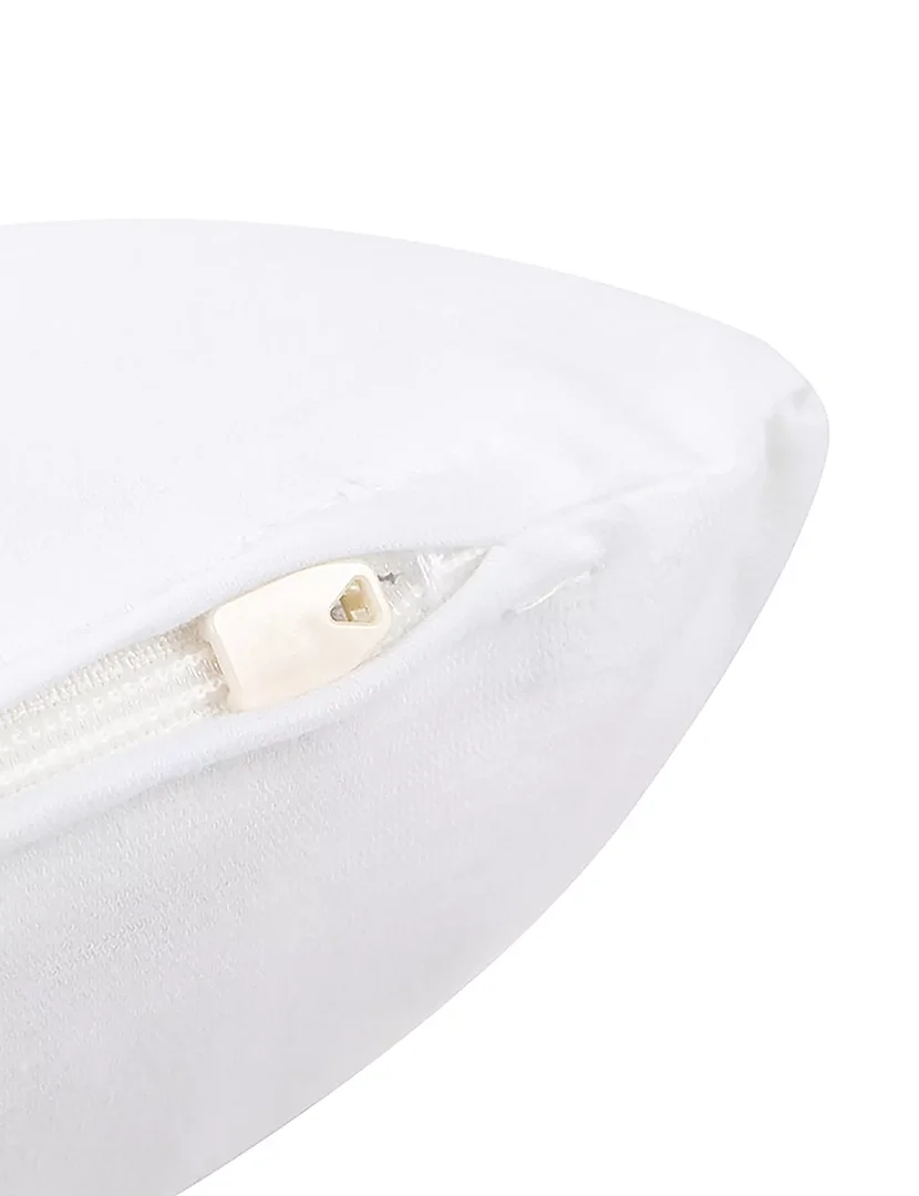 Travel Pillow Cover 24x45cm White