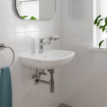 Grohe Wastafelmengkraan Start Loop M-size Push Open Chroom