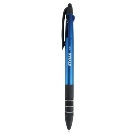 Stylex Touchpen 3-farb Kugelschreiber Touchscreenstift. blau