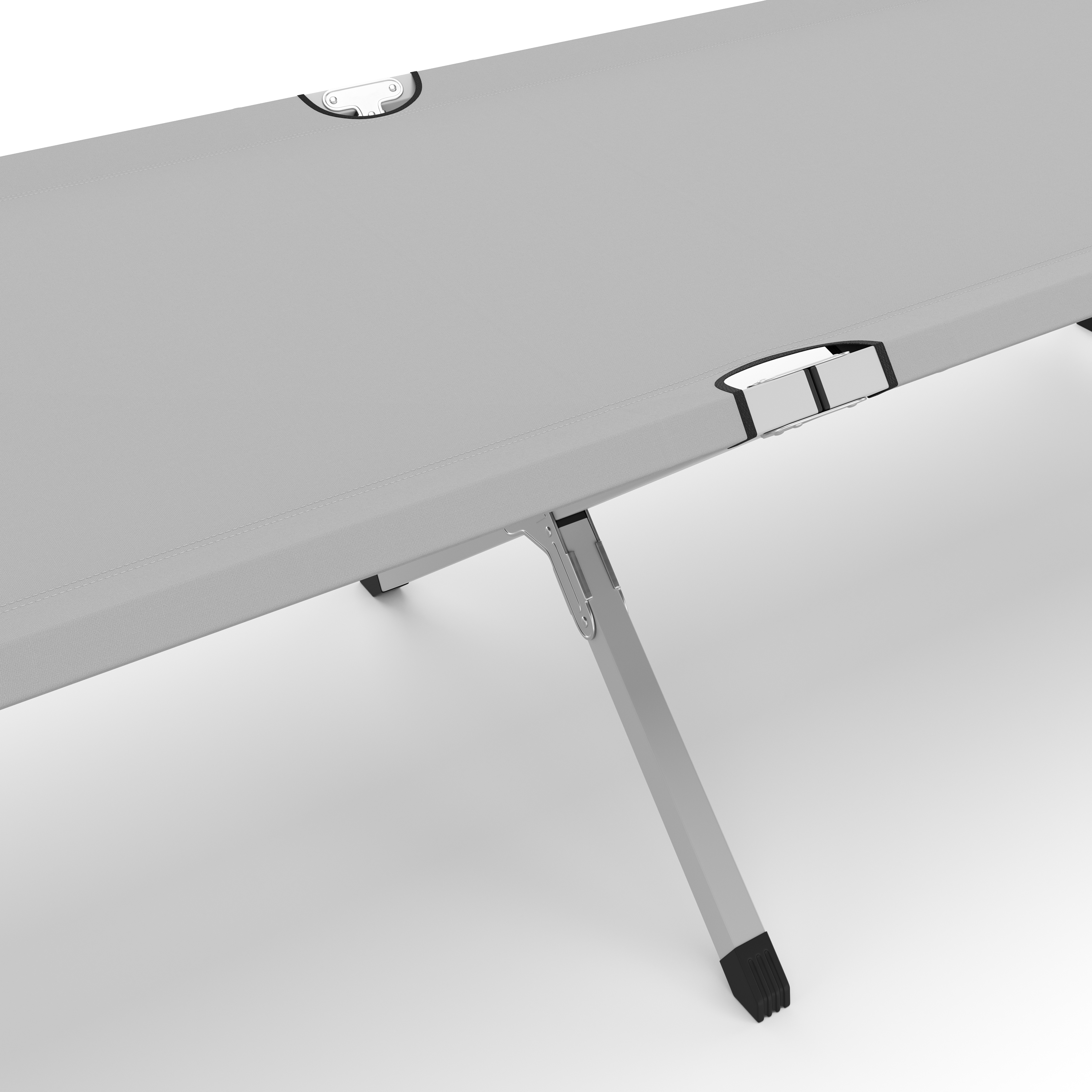 Campingbett klappbar IRIS 210 x 72 x 45 cm grau