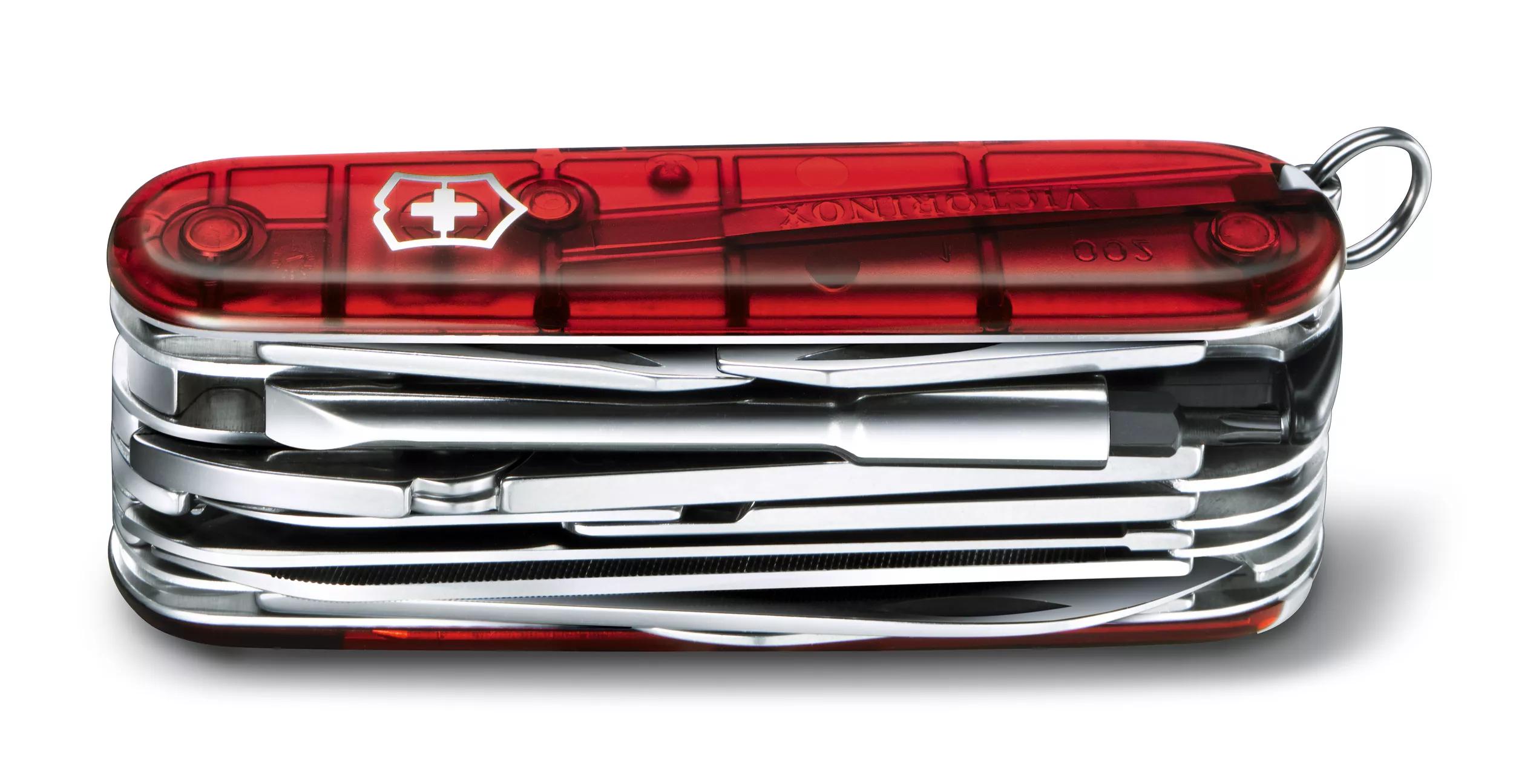 Cyber Tool L-rot transparent
