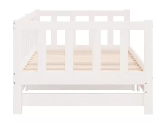 Lit de jour et lit gigogne sans matelas 90x200 cm bois massif