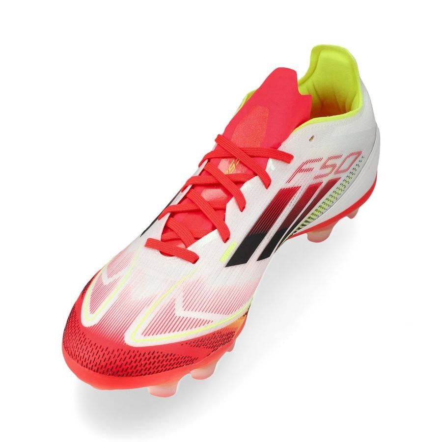 adidas F50 Pro MG Pure Victory - Blanc/Noir/Jaune