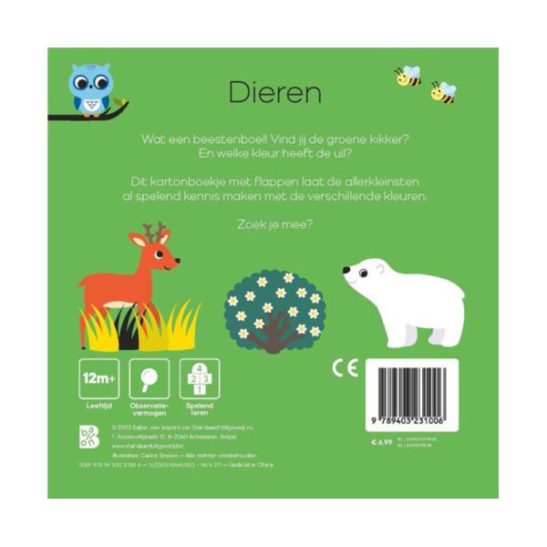Ballon Flappenboek - Mijn Eerste Flappenboek - Dieren