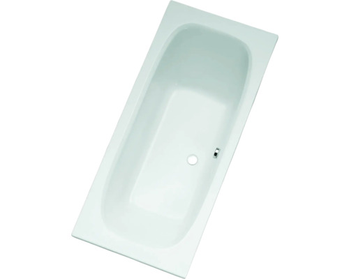OTTOFOND Sakara bad, 75 x 170 cm, wit, glad, glanzend, 850301