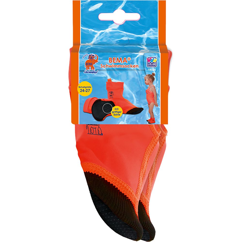 Happy People BEMA® Schwimmsocken Kinder orange