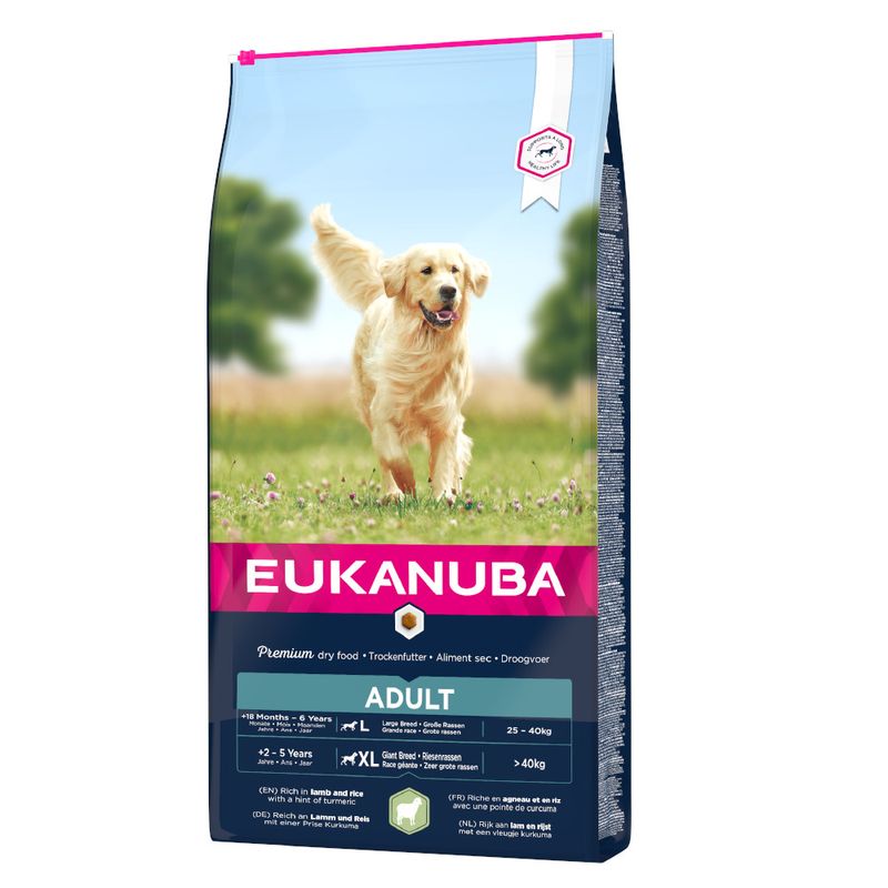 Eukanuba Adult Large Breed agneau, riz