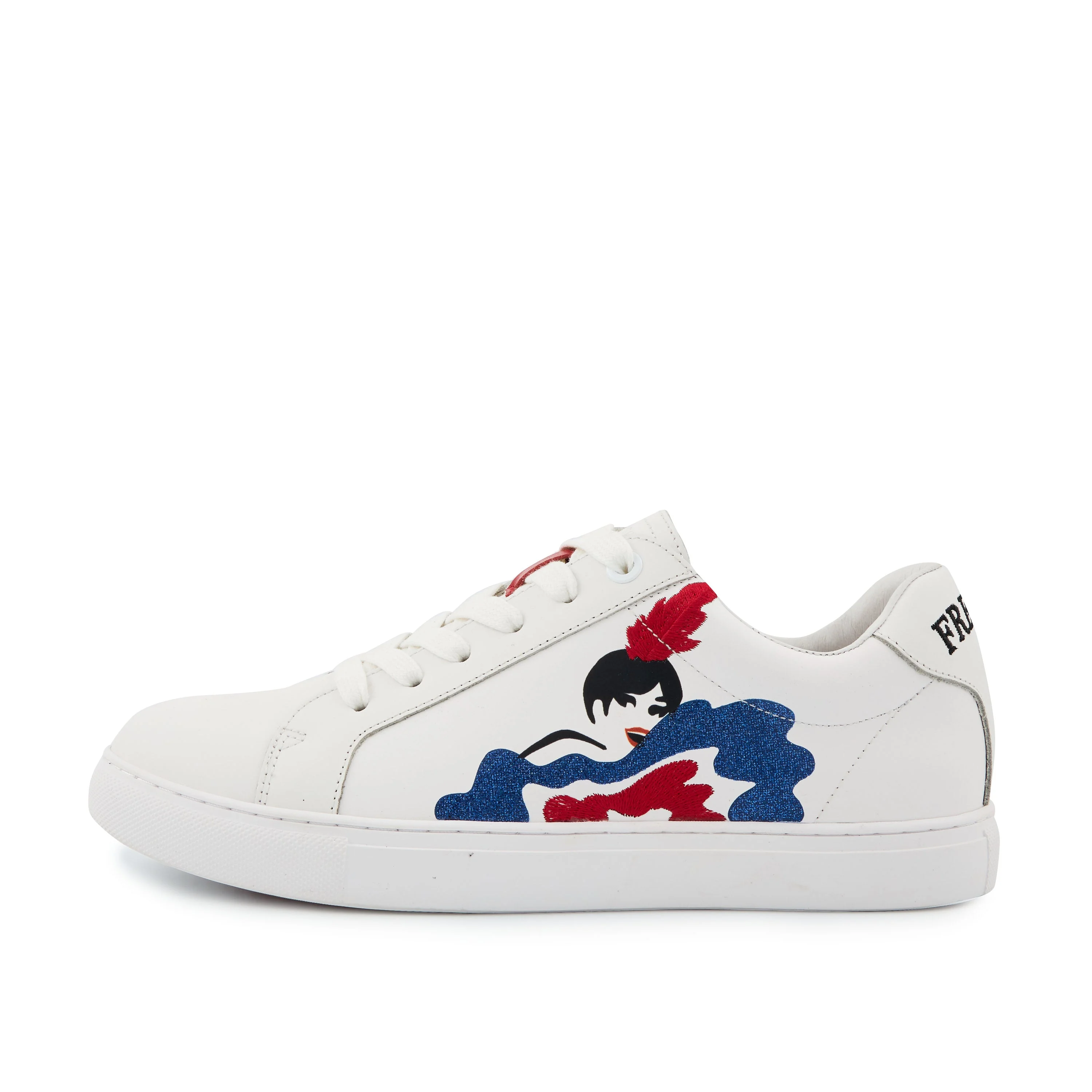 SIMONE MOULIN DANSEUSE - Sneakers en cuir | Blanc