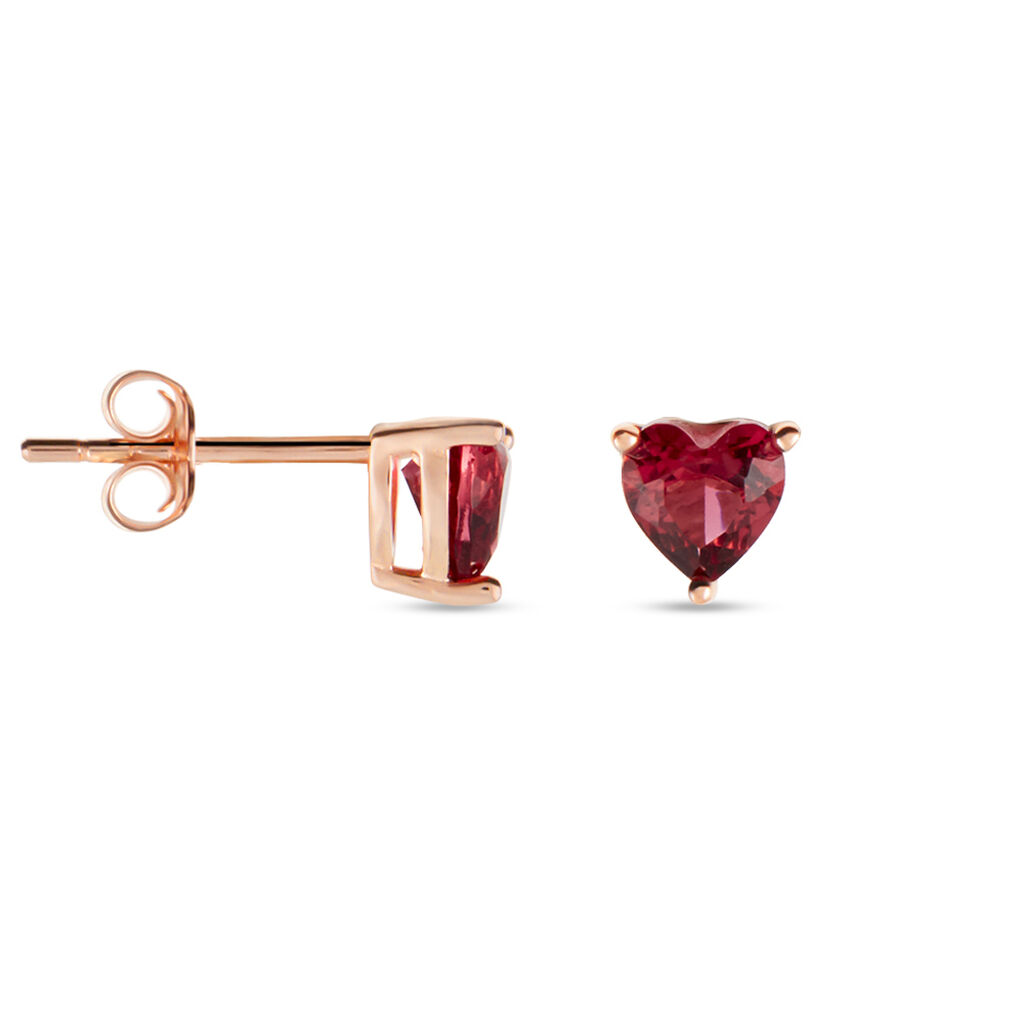 Boucles D'oreilles Kelvyn Argent Rose Oxyde