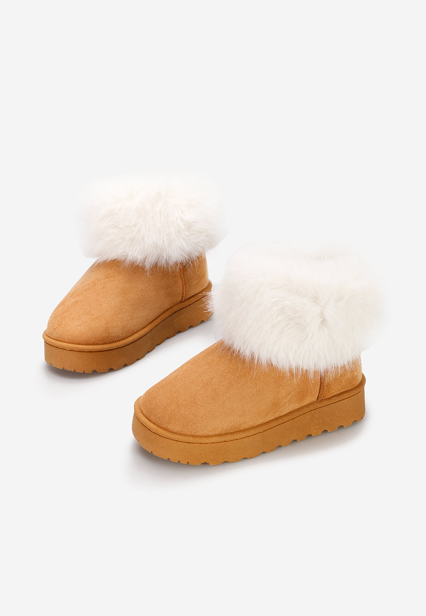 Bottes pour filles chameau Zamina C