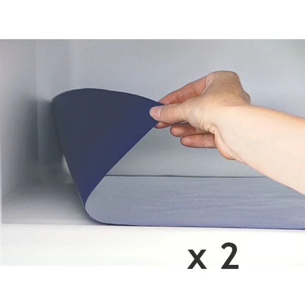 Lot de 2 feuilles de protection antigivre pour congélateur 40 cm NoSti