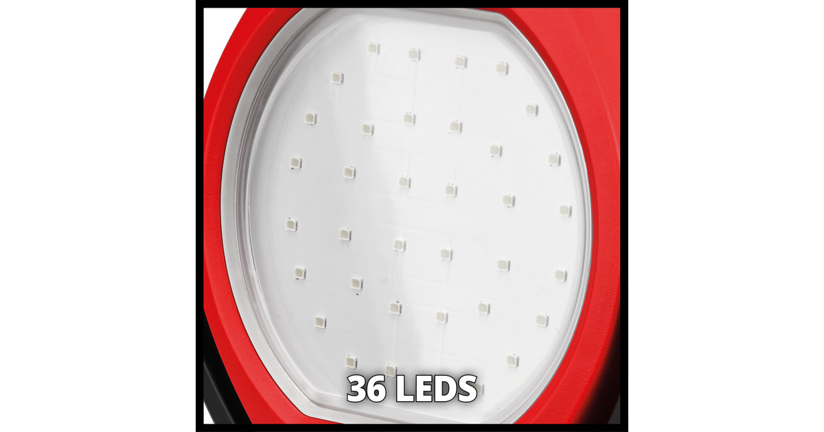 EINHELLGC-OL 18/1500 Li-Solo Accu Buiten Lamp verlichting  (Rood/zwart, Accu en oplader niet inbegrepen)