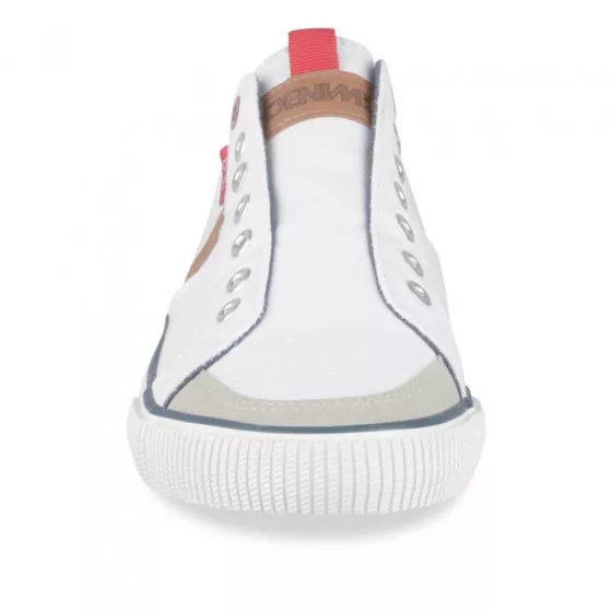 Baskets BLANC DENIM SIDE