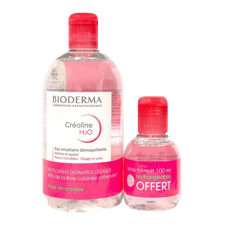 Créaline H2O eau micellaire 500ml + 100ml offert