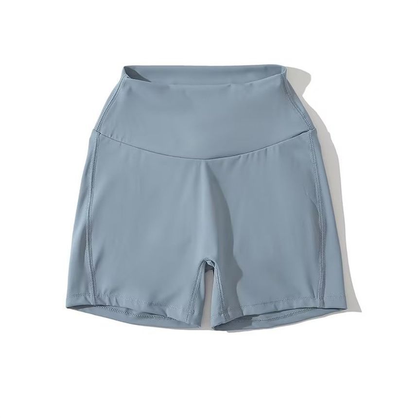 Faiar - Hoge taille effen shorts