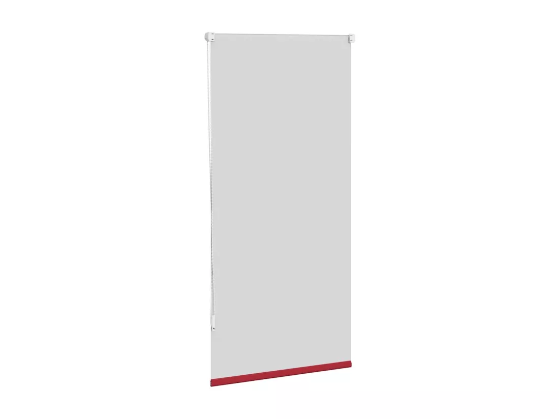 Store enrouleur occultant rouge 60 x 120 cm