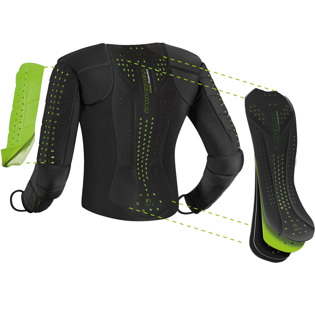 Komperdell Full Protector Slalom Shirt Adult | Komperdell Ski Rückenprotektoren | Komperdell | K | MARKEN | XSPO
