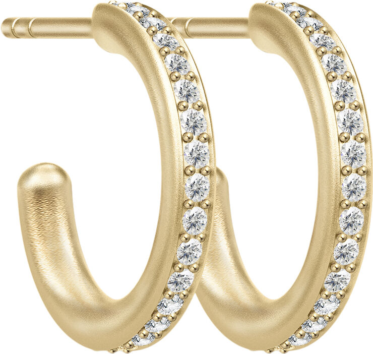 Julie Sandlau Infinity mini hoop Guld