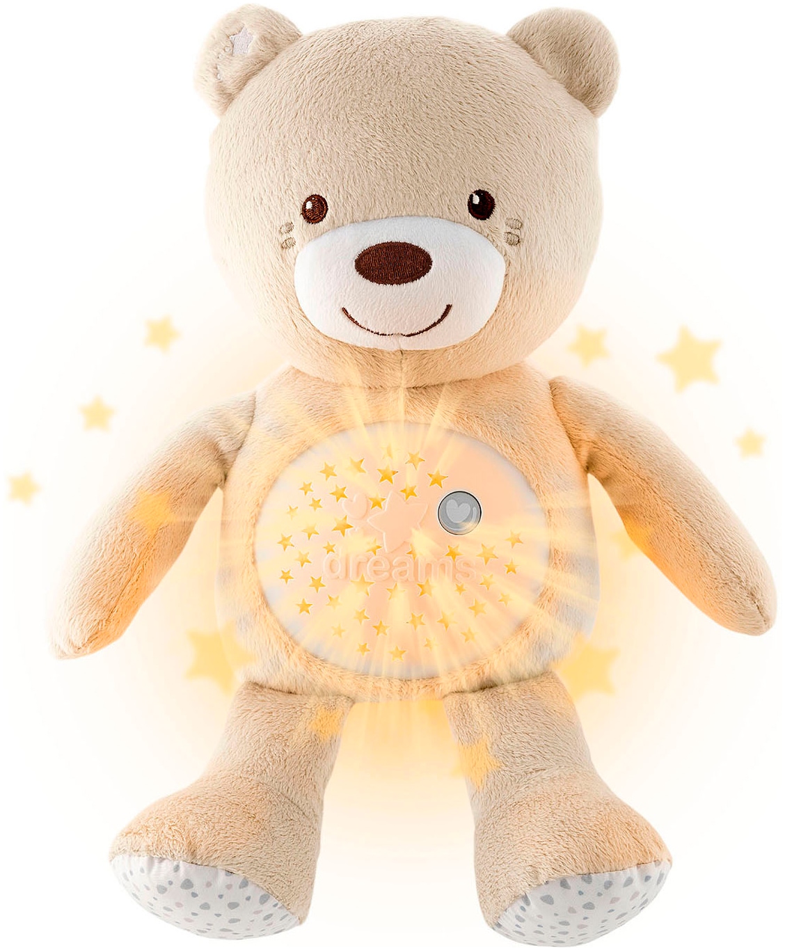 Chicco Kuscheltier »First Dreams Baby Bear, Beige« mit Lichtprojektion und Soundfunktion