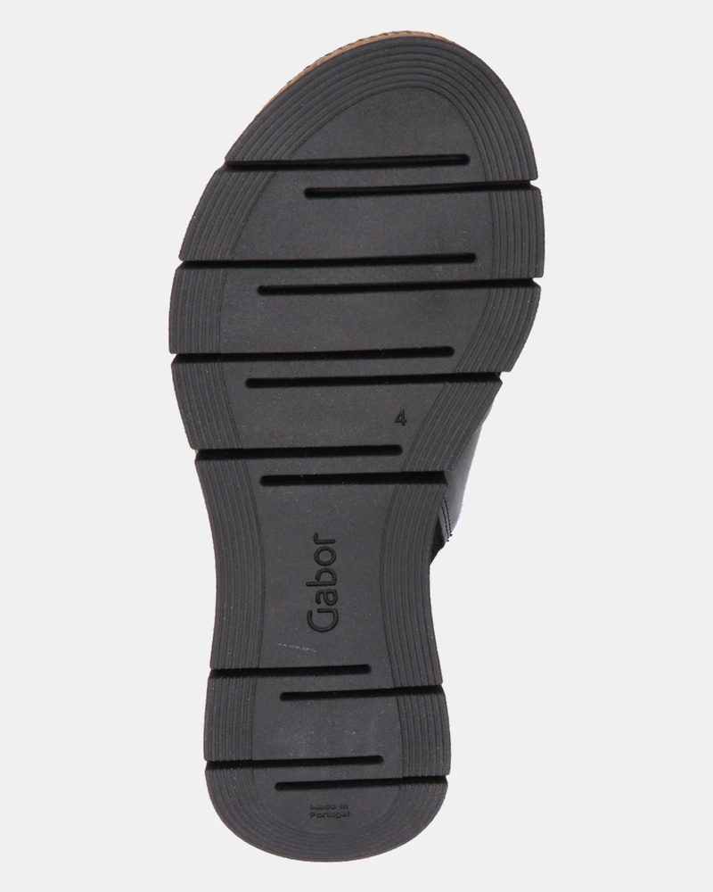 Gabor Nappa Slippers  - zwart