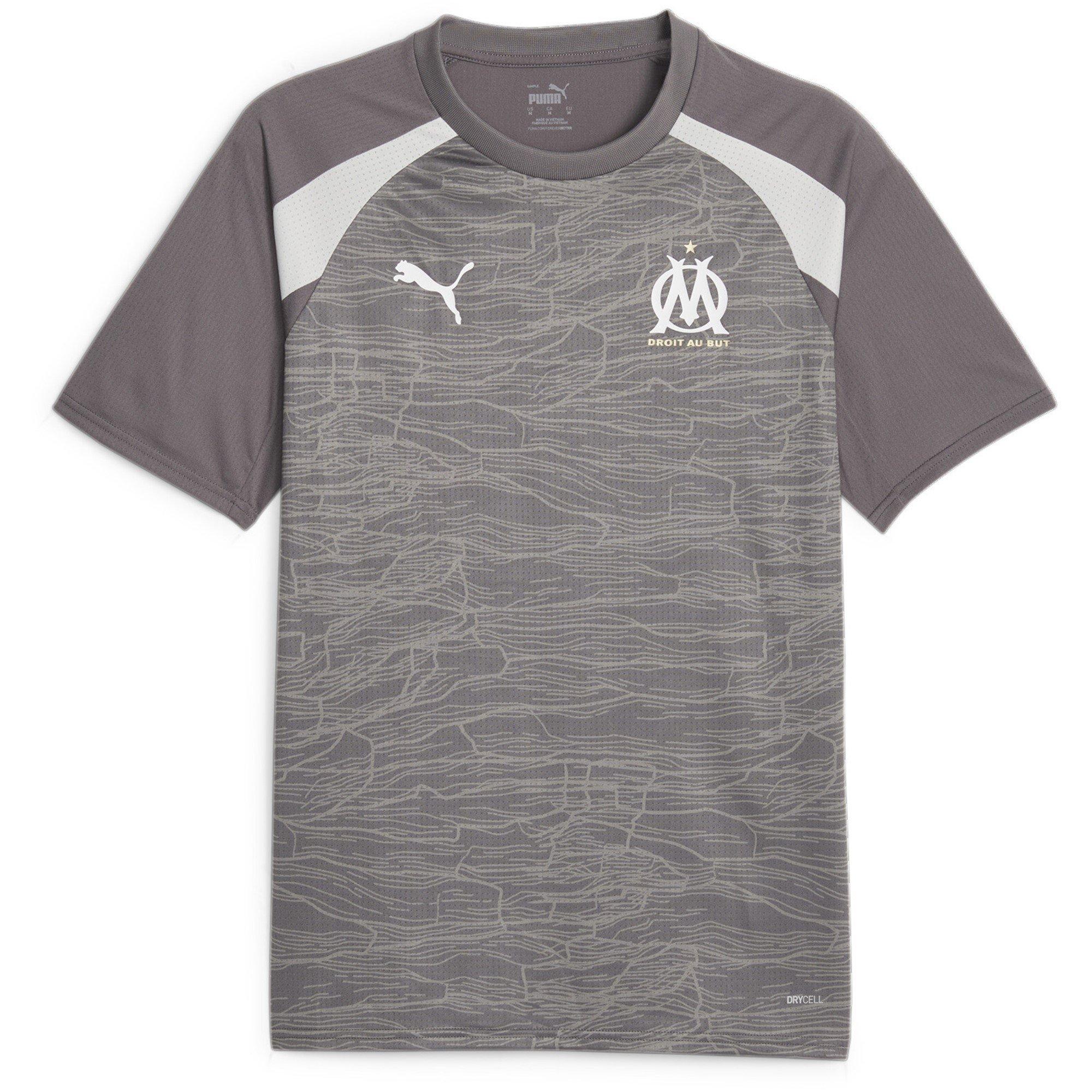 Puma Olympique De Marseille Pre Match Shirt 2023 2024 Adults