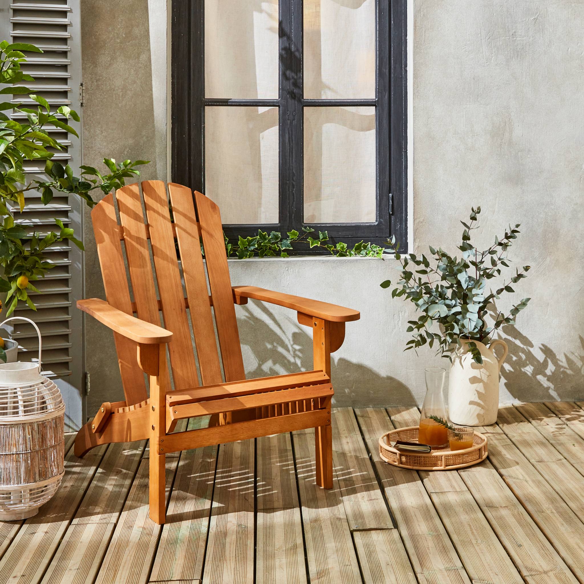 sweeek - Adirondack tuinstoel van hout