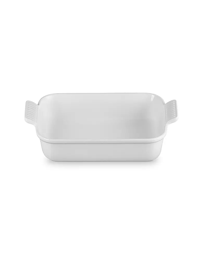 LE CREUSET Auflaufform aus Steingut 26cm White  weiss