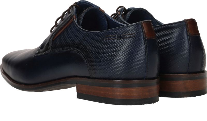 Berkelmans Sameiro Veterschoenen Blauw Heren