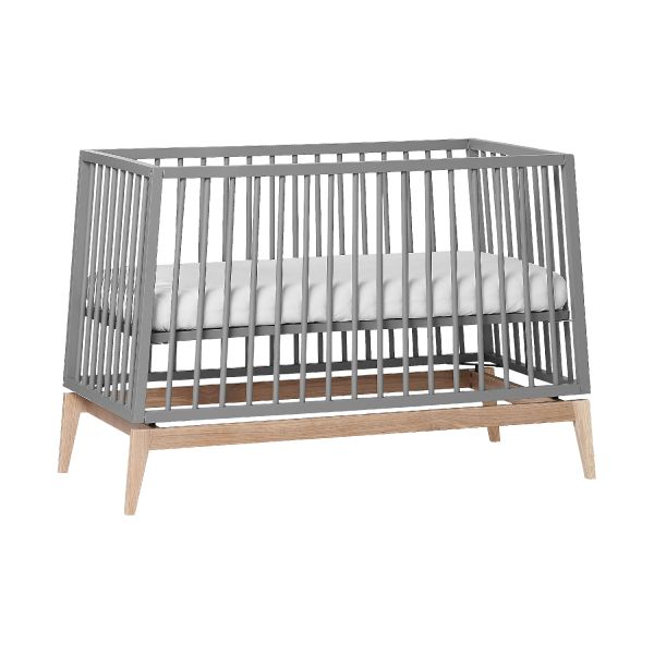 Leander Luna Babybed White / Oak 70 x 140 cm